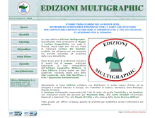 Tablet Screenshot of edizionimultigraphic.it